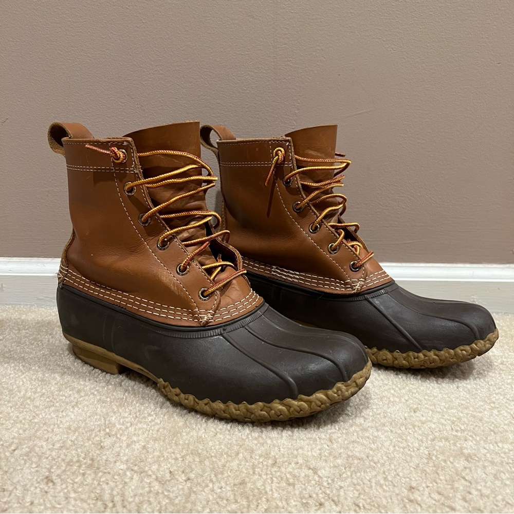 LL Bean 8" Mens Boot, Size 8 - Picture 1 of 8
